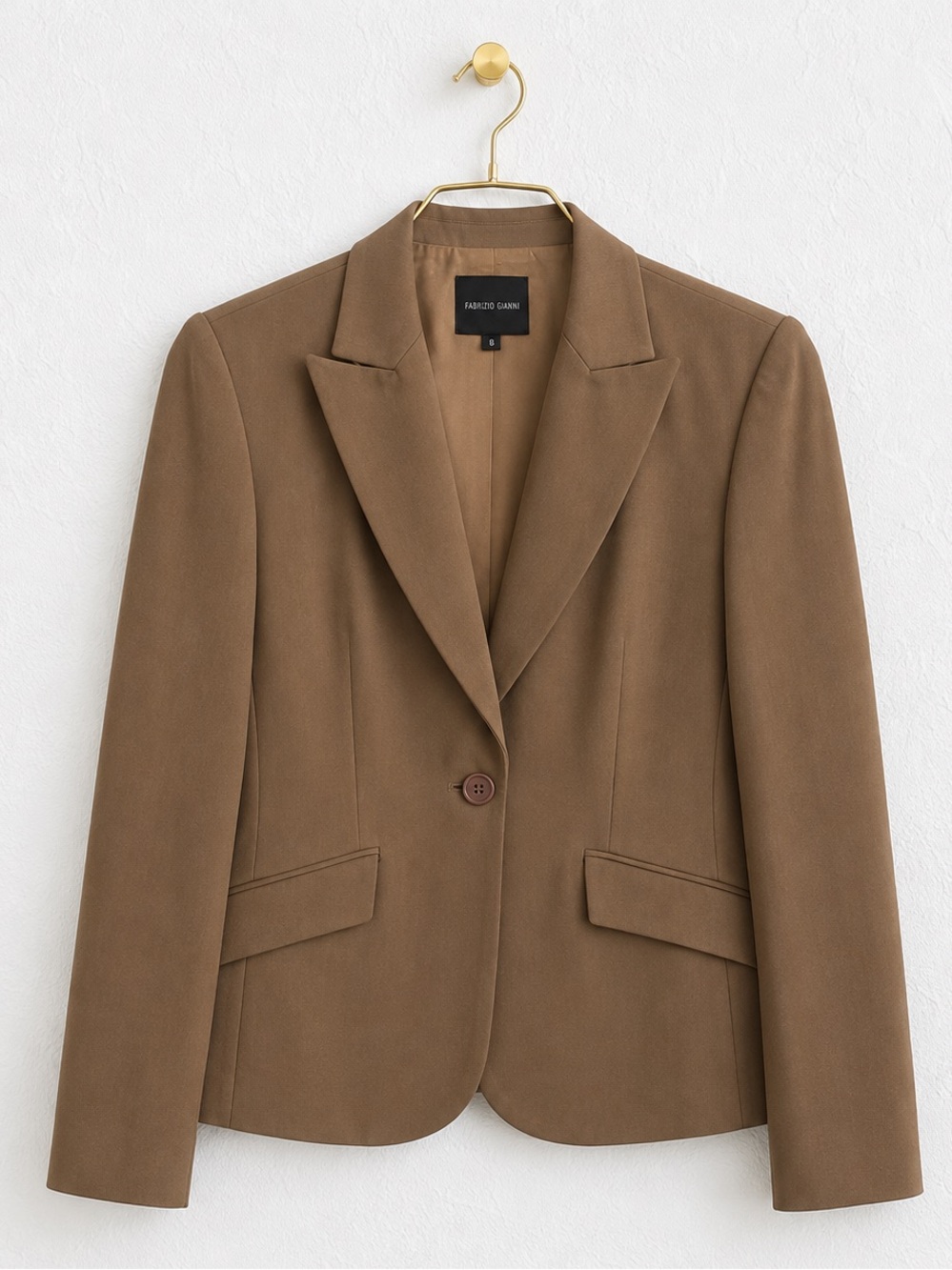 FABRIZIO GIANNI SUIT JACKET BUSINESS BLAZER SZ 8